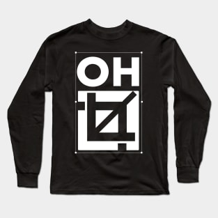 Oh Crop Long Sleeve T-Shirt